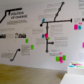 2009 - POLITICS of CHANGE at PIXELACHE HELSINKI  (installation)