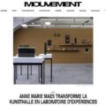 Anne Marie Maes transforme la Kunsthalle en laboratoire (Mouvement, mars 2023)